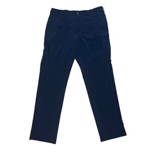 Ben‎ Hogan Navy Blue Stretch Flat Front Performance Golf Pants Men's Size 32x30